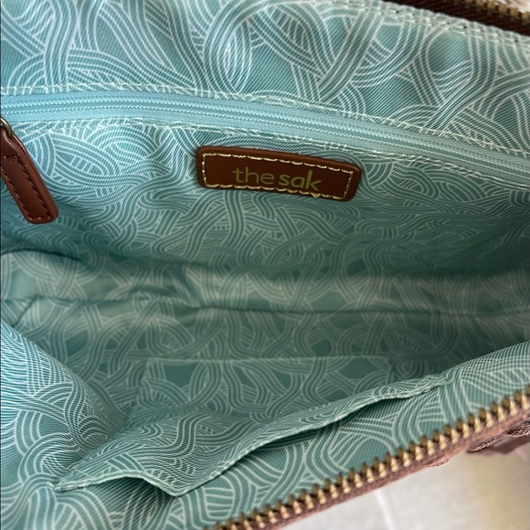 The Sak Bags The Sak Filmore Leather Fringe Crossbody Bag Nwt